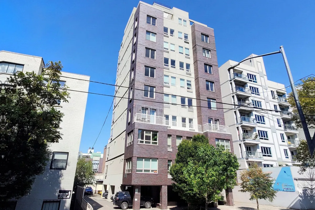 139 Skillman Avenue, the completed building from the street